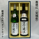 墨廼江（すみのえ） 厳選飲み比べギフトセット（純米大吟醸 吟星四十／純米吟醸 中垂れ） 宮城県（墨廼江酒造）【1800ml2本】［日本酒ギフト／気品のある吟醸香／限定商品飲み比べ！］※ギフト箱入り