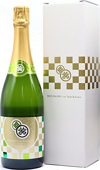 群馬県 永井酒造 水芭蕉MIZUBASHO with Yumi Katsura AWA SAKE720ml 要低温 化粧箱入完成年月2022年6月