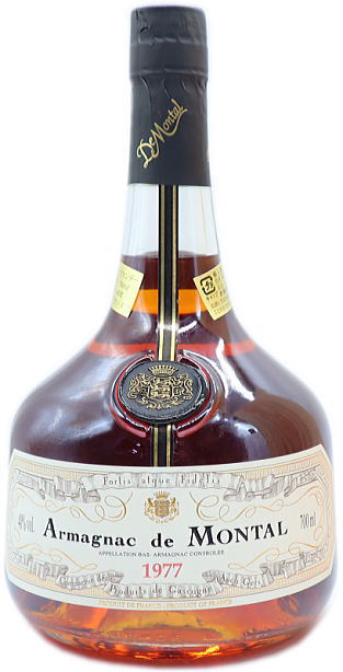 [1977] アルマニャック ド モンタル 700ml 40％ 【オリジナル木箱付】