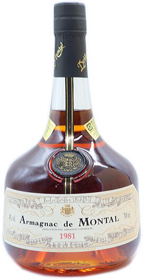 [1981] アルマニャック ド モンタル 700ml 40％ 【オリジナル木箱付】