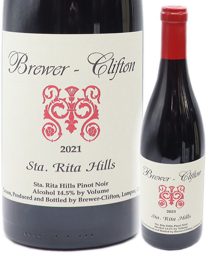 [2021] ブリュワー クリフトン ピノ・ノワール サンタ・リタ・ヒルズ 750ml 赤 辛口 ワインスペクテー..