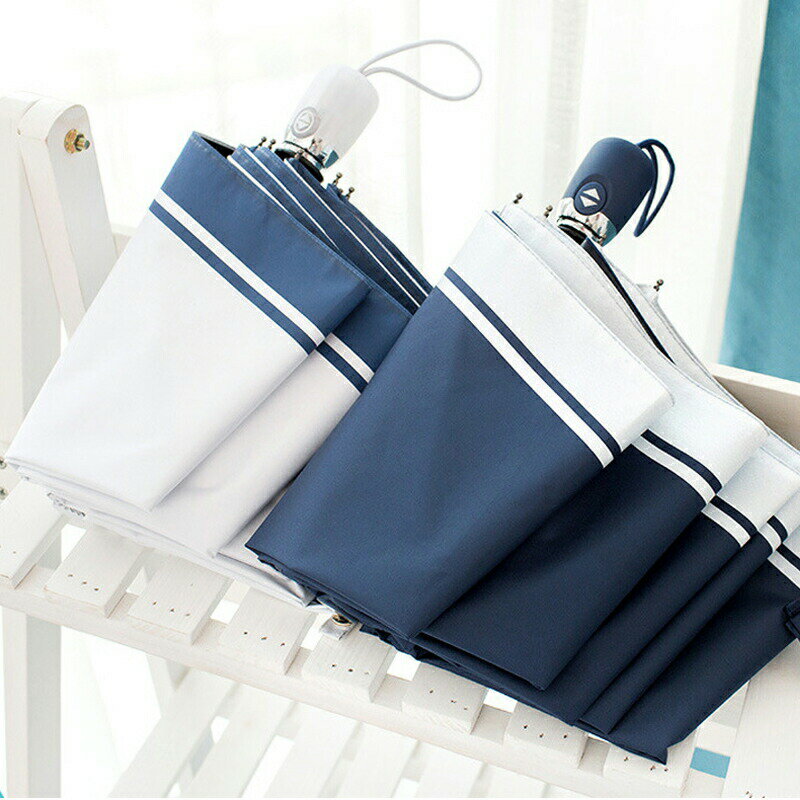 【SS限定価格+半額商品多数+お得クーポン+P2】日傘 UVカット 完全遮光 折りたたみ UPF50+ UVカット率99 おりたたみ傘 晴雨兼用 三つ折 8本骨 傘 かさ 雨傘 防風 自動式 自動開閉式 カラーブロック ひんやり感 涼感 遮光 遮熱