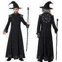 【マラソン期間最大10%OFFクーポン&P2倍】ハロウィン衣装 メンズ 仮装 コスプレ セットアップ ウィザード 魔術師 魔法使い ワンピース 変装 コスチュー...