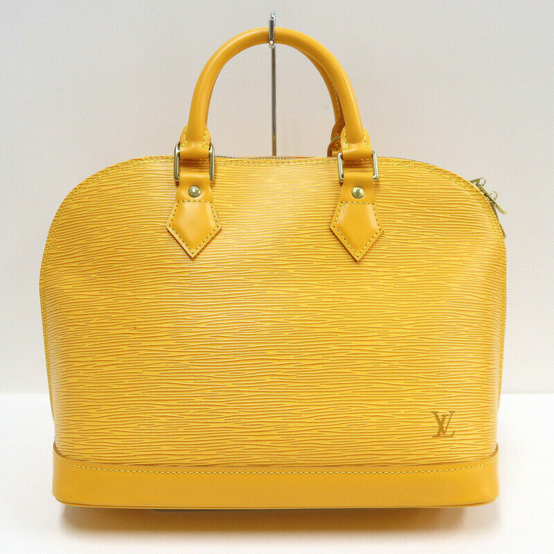 【中古】LOUIS VUITTON ルイヴィトン アルマPM ハンドバッグ エピ タッシリイエロー M52149 MI0090