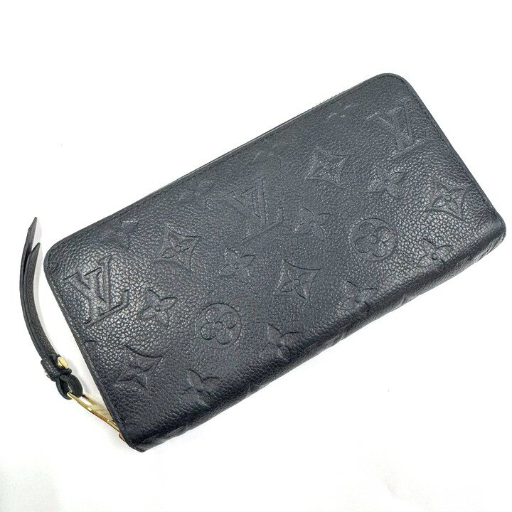 乐天商城 - 【中古】LOUIS VUITTON ルイヴィトン ジッピーウォレット 長財布 モノグラムアンプラント ノワール M61864 RFID