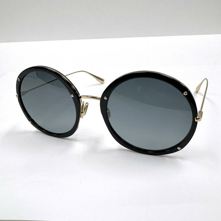 【中古】Dior ディオール ヒプノティック1 サングラス シャンパンゴールドフレーム ブラックレンズ 2M211 56□23 145
