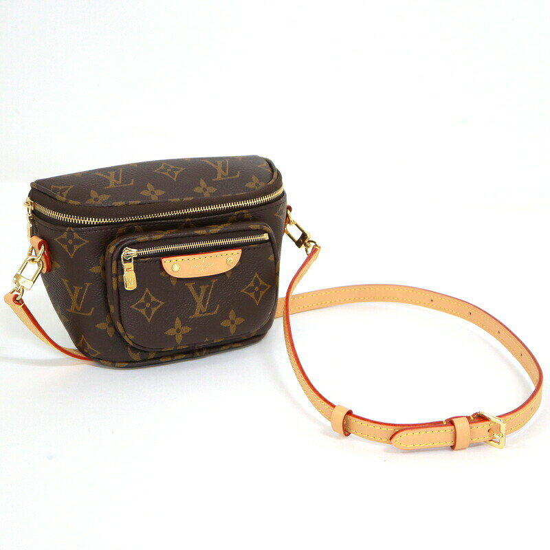 Rakuten - 【中古】LOUIS VUITTON ルイヴィトン ミニバムバッグ モノグラム M82335 RFID