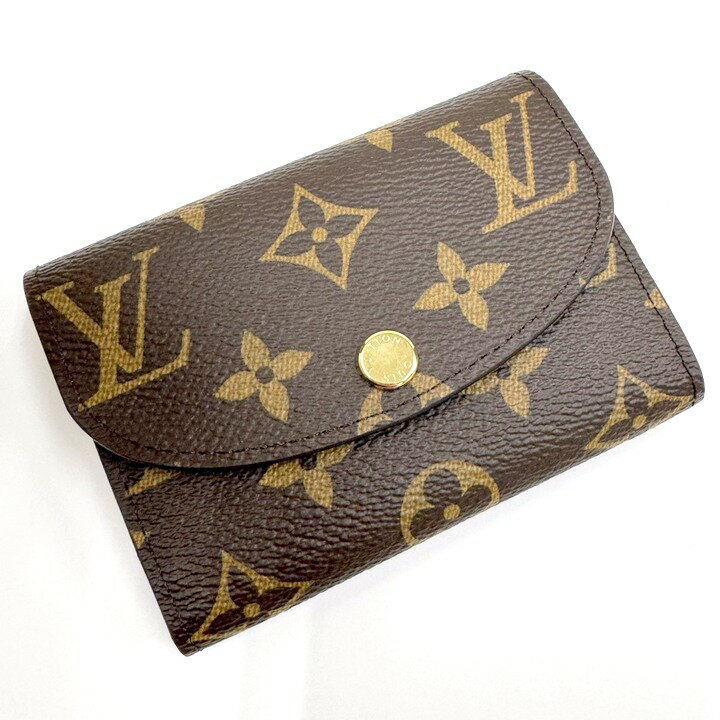Rakuten - 【中古】LOUIS VUITTON ルイヴィトン ポルトモネロザリ コインケース モノグラム ローズバレリーヌ M62361 RFID