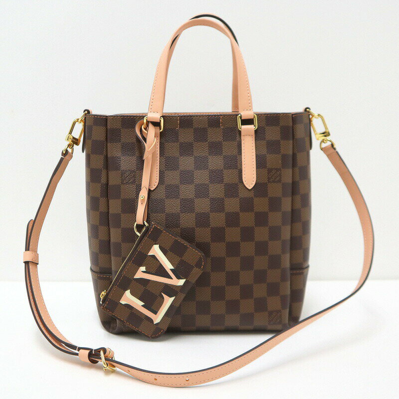 乐天商城 - 【中古】LOUIS VUITTON ルイヴィトン ベルモントNV BB 2wayバッグ ダミエ エベヌ N60297 FL0250 FL0270