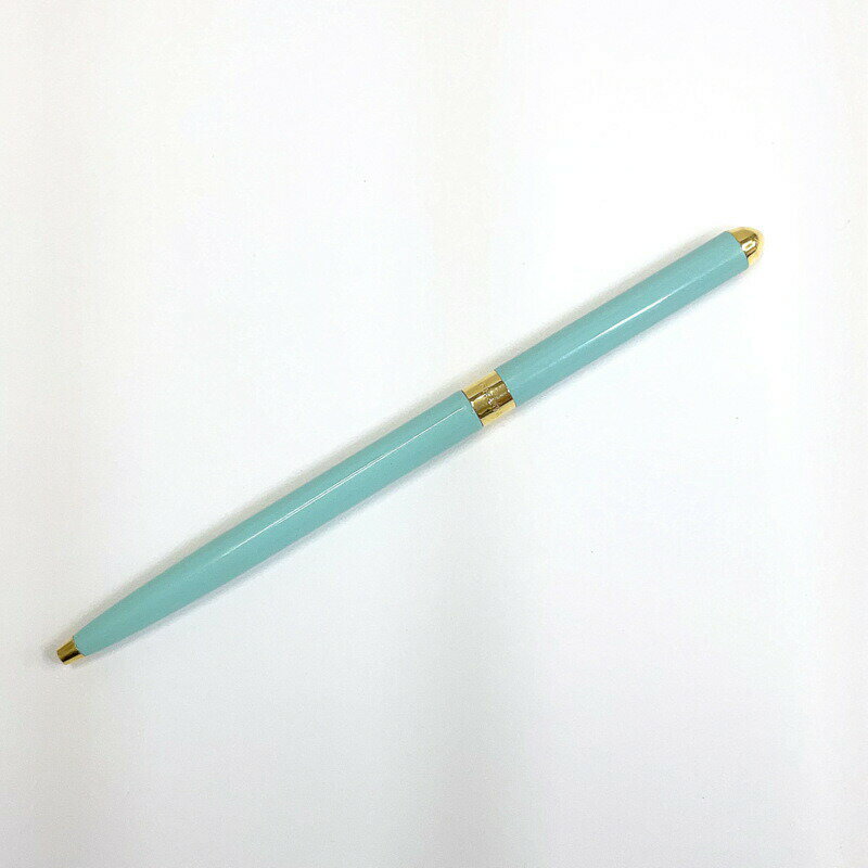 TIFFANY - 【中古】Tiffany&Co. ボールペン 文具 メタル ティファニーブルー×ゴールド