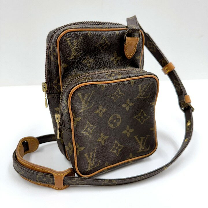 【中古】LOUIS VUITTON ルイヴィトン ミニ・アマゾン ショルダーバッグ モノグラム M45238 旧型