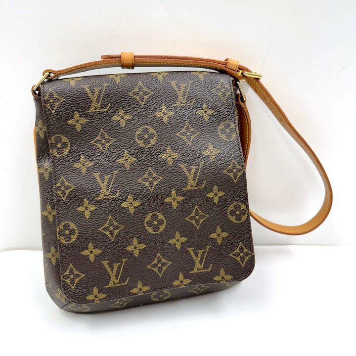 Rakuten - 【中古】LOUIS VUITTON ルイヴィトン ミュゼットサルサショートストラップ モノグラム ブラウン M51258 AS1918