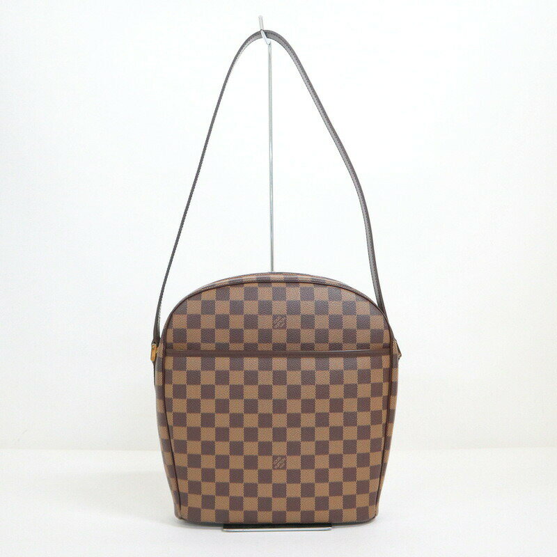 LOUIS VUITTON - 【中古】LOUISVUITTON ルイヴィトン イパネマGM ショルダーバッグ ダミエ エベヌ N51292 VI0012