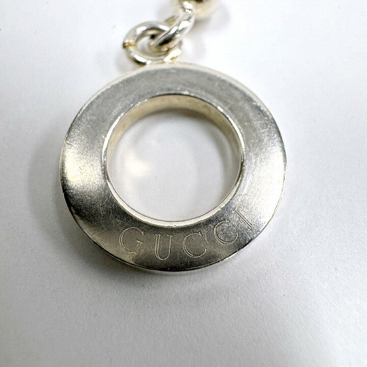 【中古】GUCCI グッチ ボールチェーンブレスレット シルバー 925