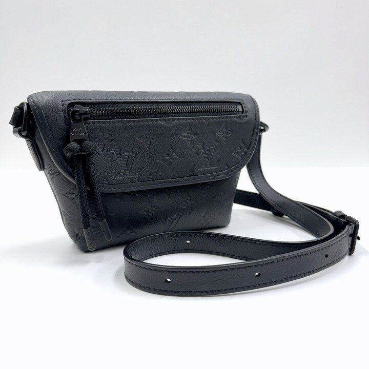 Rakuten - 【中古】LOUIS VUITTON ルイヴィトン パルスウェアラブルウォレット モノグラムシャドウ ブラック M12636 RFID