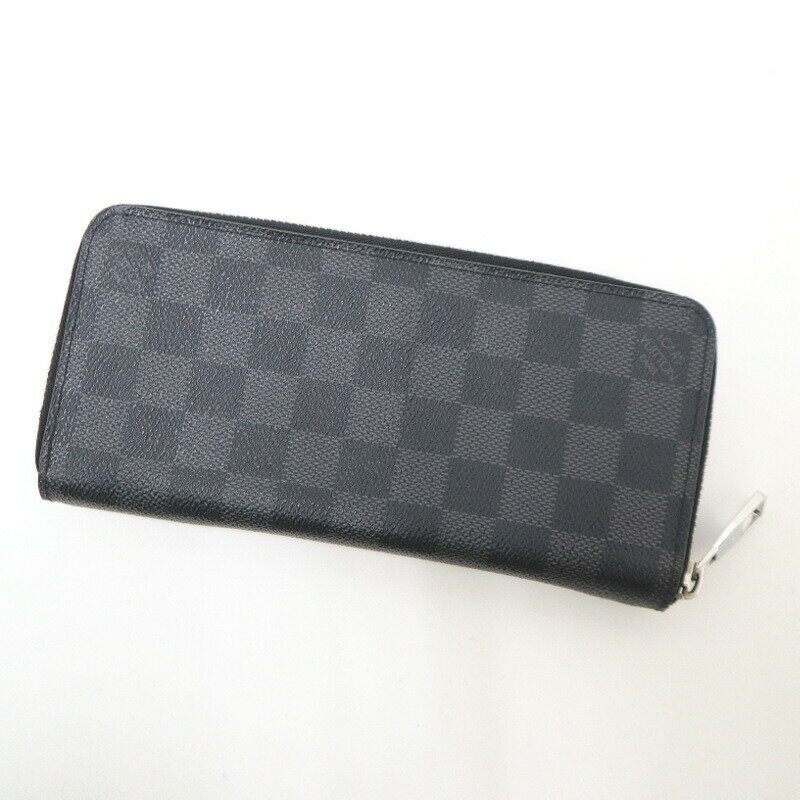 Rakuten - 【中古】LOUIS VUITTON ルイヴィトン ジッピーウォレットヴェルティカル 長財布 ダミエグラフィット N63095 GI4137