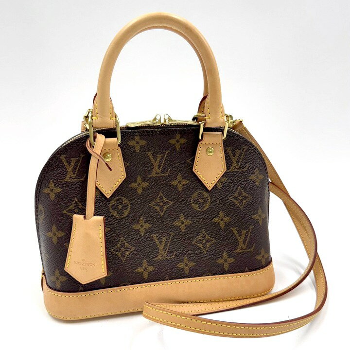 【中古】LOUIS VUITTON ルイヴィトン アルマBB 2WAYショルダーバッグ モノグラム 旧型 M53152 RFID