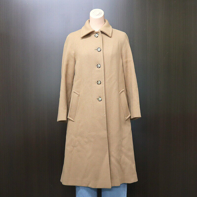 Rakuten - 【中古】PRADA プラダ ヴィンテージロングコート #38 ブラウン ウール100%