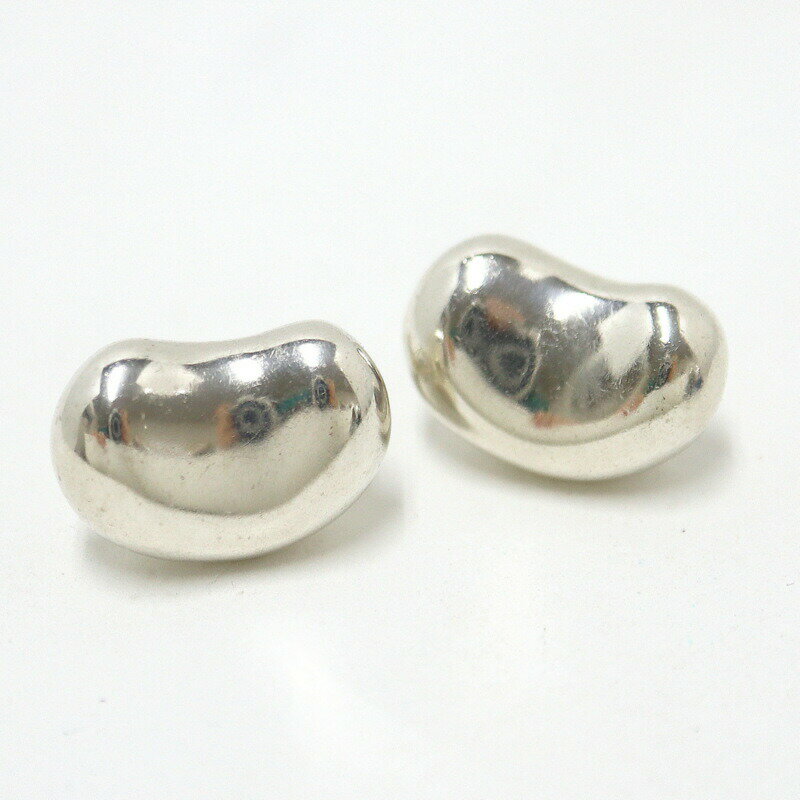 乐天商城 - 【中古】TIFFANY＆Co. ティファニー ビーンクリップ イヤリング SV925 シルバー 11.1g