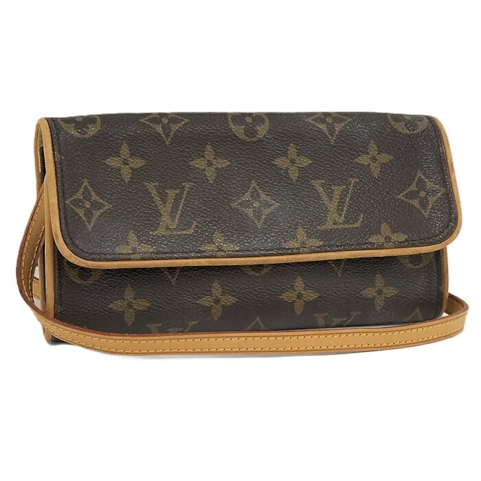 【中古】LOUIS VUITTON ポシェットツイン PM ショルダーバッグ クラッチバッグ モノグラム M51854