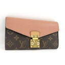 【中古】LOUIS VUITTON ポルトフォイユ パラス 二つ折り長財布 ペッシュ モノグラム M64352