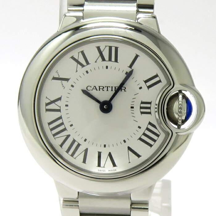 【中古】Cartier バロンブルーSM クオ