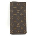 【中古】LOUIS VUITTON ポルトフォイユ ブラザ 二つ折り 長財布 モノグラム M66540