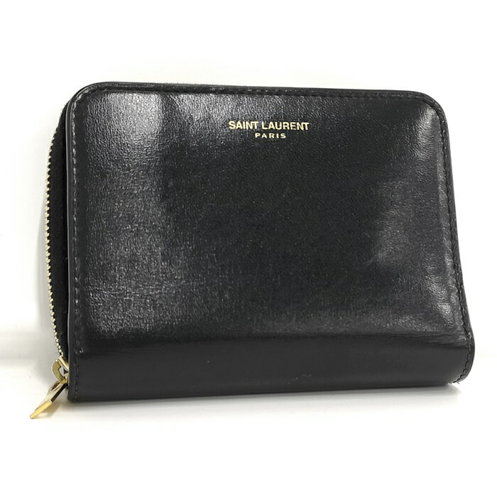 【中古】Yves Saint Laurent 二つ折り財