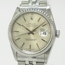 【中古】ROLEX デイトジャスト 自動巻き SS シルバー文字盤 W番 16220