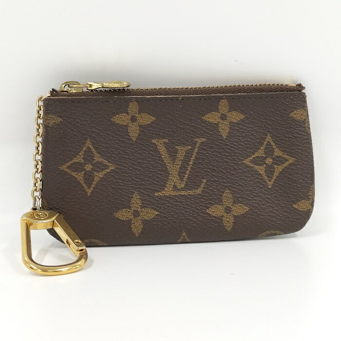 【中古】LOUIS VUITTON ポシェット クレ キーリング付き コインケース モノグラム M62650