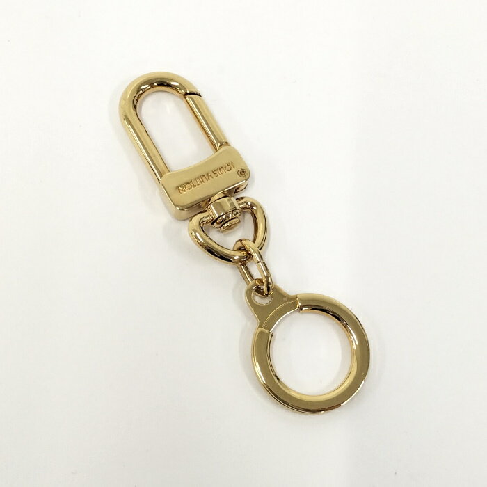 【中古】LOUIS VUITTON キーホルダー キーリング アノクレ メッキ ゴールド M62698