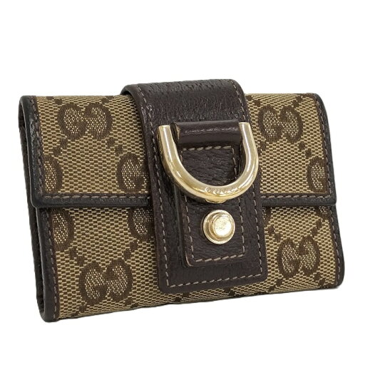 【中古】GUCCI 6連キーケース GGキャンバス レザー 141419 【中古】GUCCI 6連キーケース GGキャンバス レザー 141419