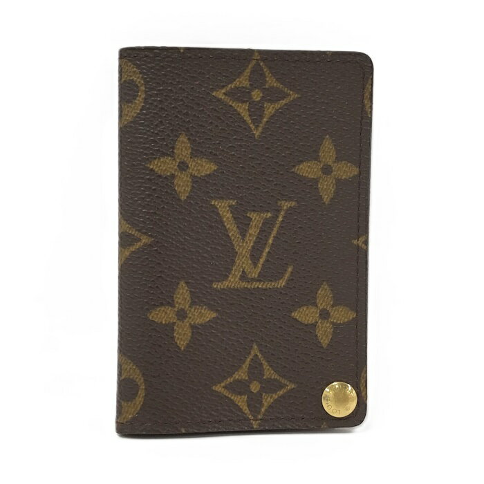 【中古】LOUIS VUITTON ポルトカルトクレディ プレッシオン 名刺入れ カードケース モノグラム M60937