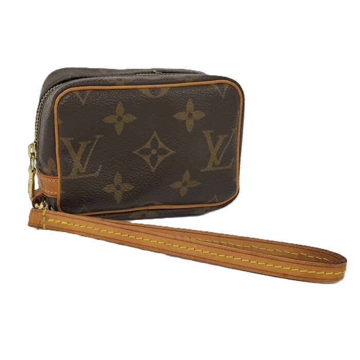 【中古】LOUIS VUITTON ポーチ トゥルース ワピティ モノグラム M58030