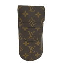 【中古】LOUIS VUITTON エテュイ リュネット ラバ メガネケース モノグラム M62970
