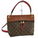 【中古】LOUIS VUITTON テュイルリーブザス 2WAYハンドバッグ モノグラム ブラウン M43157(4)