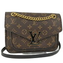 【中古】LOUIS VUITTON 2WAYバッグ パッシー ブラウン モノグラム M45592