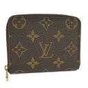 【中古】LOUIS VUITTON ジッピーコインパース コインケース モノグラム M60067