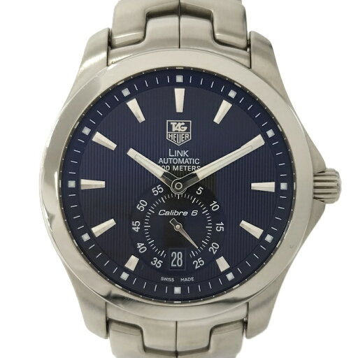 【中古】TAG Heuer 腕時計 リンク キャリバー6 S/S 自動巻き ブラック文字盤 WJF211A 【中古】TAG Heuer 腕時計 リンク キャリバー6 S/S 自動巻き ブラック文字盤 WJF211A