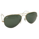 【中古】Ray Ban サングラス アビエイター ブラック ゴールド ...(4)