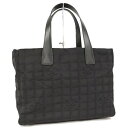 【中古】CHANEL ニュートラベルライン トートMM トートバッグ ナイロン キャンバス ブラック A15991(4)