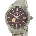 【中古】Grand Seiko キャリバー9R 20周年記念限定モデル 自動巻き SS レッド文字盤 SBGA499