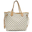 【中古】LOUIS VUITTON ネヴァーフルGM トートバッグ ダミエ アズール N51108