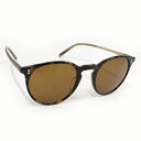【中古】OLIVER PEOPLES サングラス プラスチック ブラウン系 OV5183