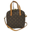 【中古】LOUIS VUITTON スポンティーニ モノグラム 2wayハンドバッグ M47500