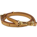 【中古】LOUIS VUITTON ショルダーストラップ ヌメ革