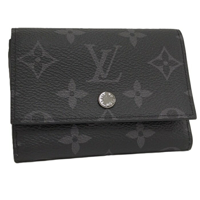 【中古】LOUIS VUITTON ヴィクターウォレット 三つ折り財布 モノグラム エクリプス M12598のサムネイル