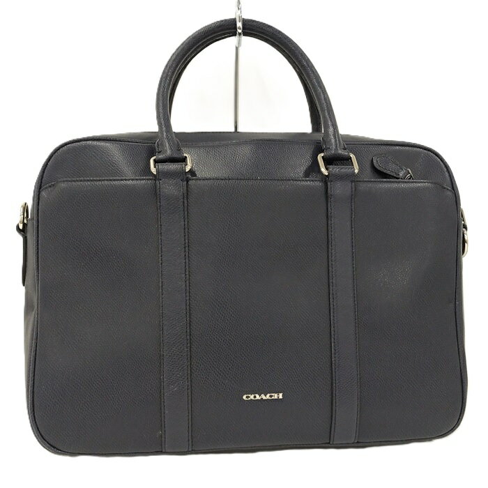 ネイビー レザービジネスバッグ(coach) 楽天市場】コーチ ネイビー(ビジネスバッグ・ブリーフケース