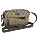 【中古】GUCCI ショルダーバッグ GGスプリーム ベージュ 201447 467891