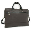 【中古】LOUIS VUITTON ユタ キャニオンブリーフケース レザー ブラウン M51591(4)